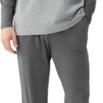 Mens Pajamas Set - Soft Pj Sets for Men Long Sleeve Pajamas Men Cotton Mens Pjs Sets Loungewear with Pockets